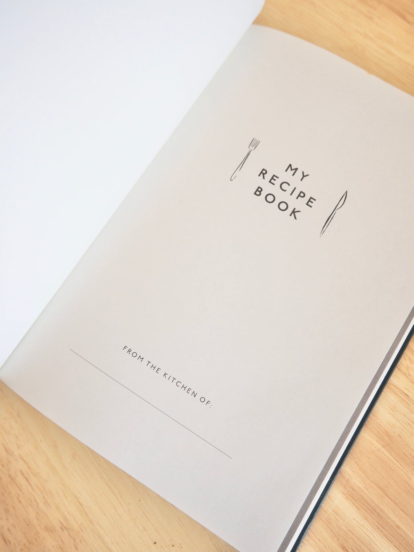 Recipe Journal from Papier