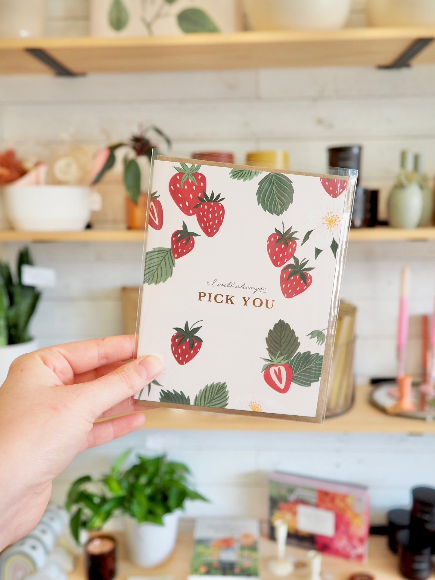 I Will Always Pick You Card