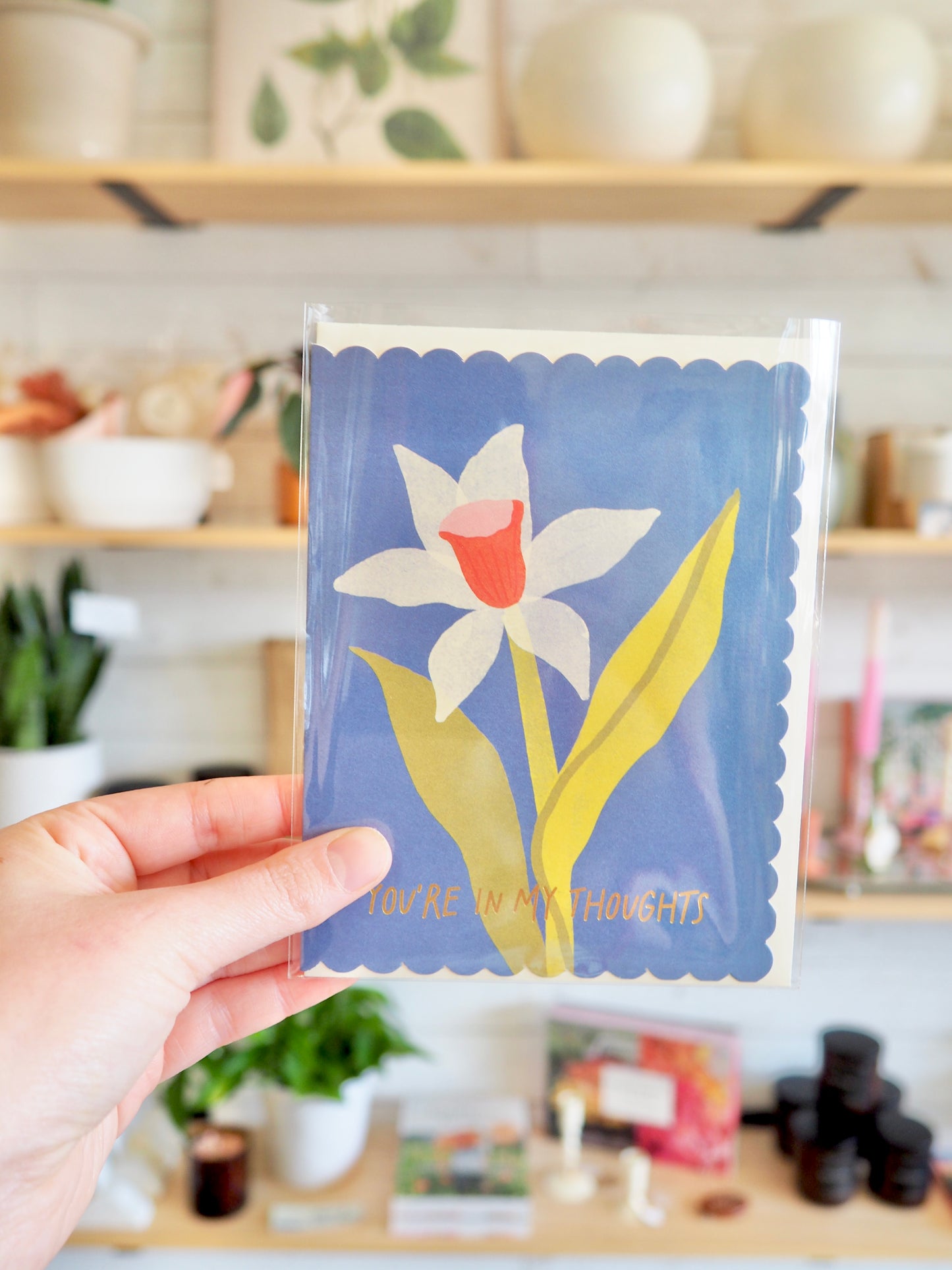 You're In My Thoughts Card
