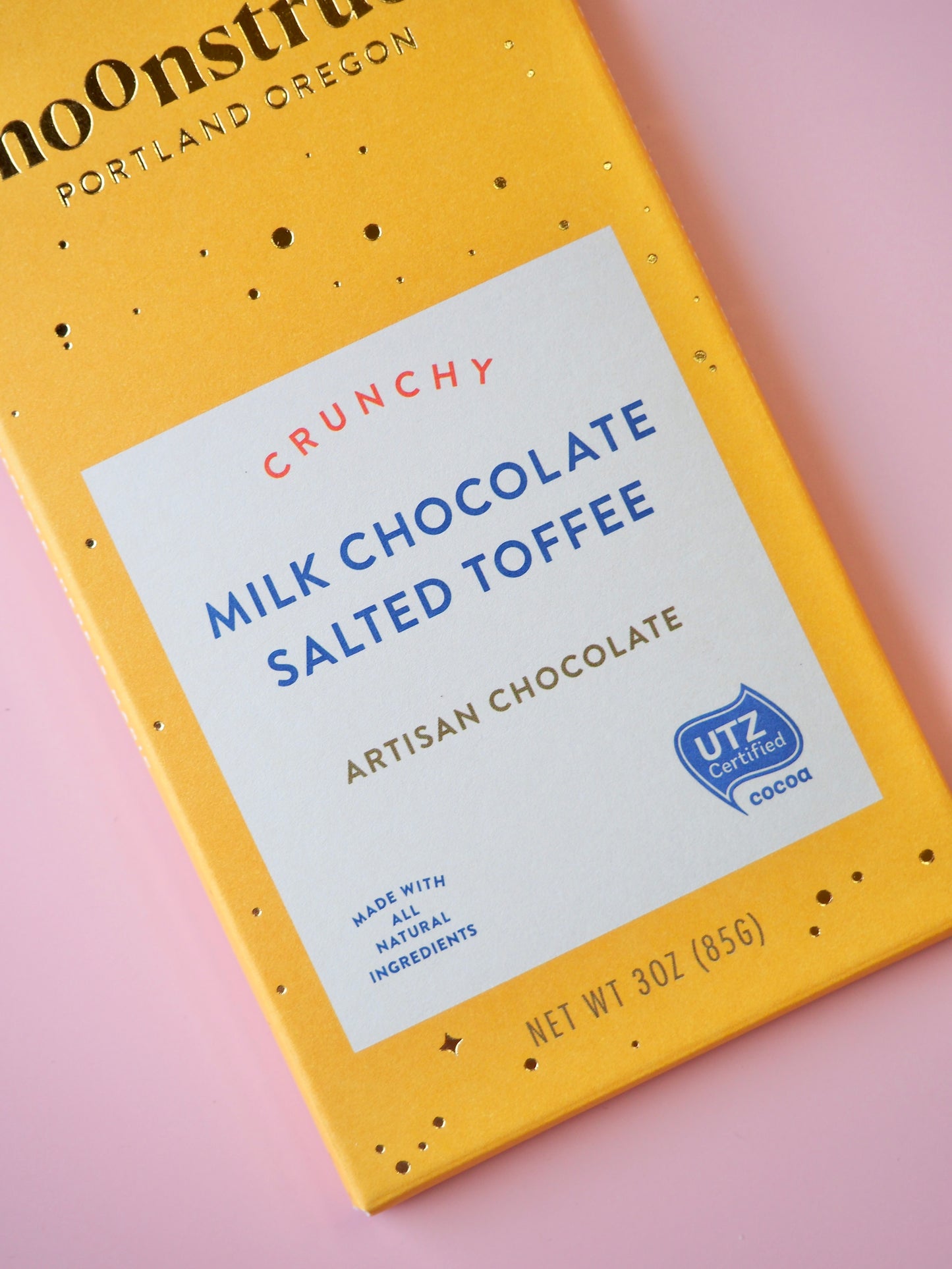 Moonstruck - Milk Chocolate Salted Toffee Bar