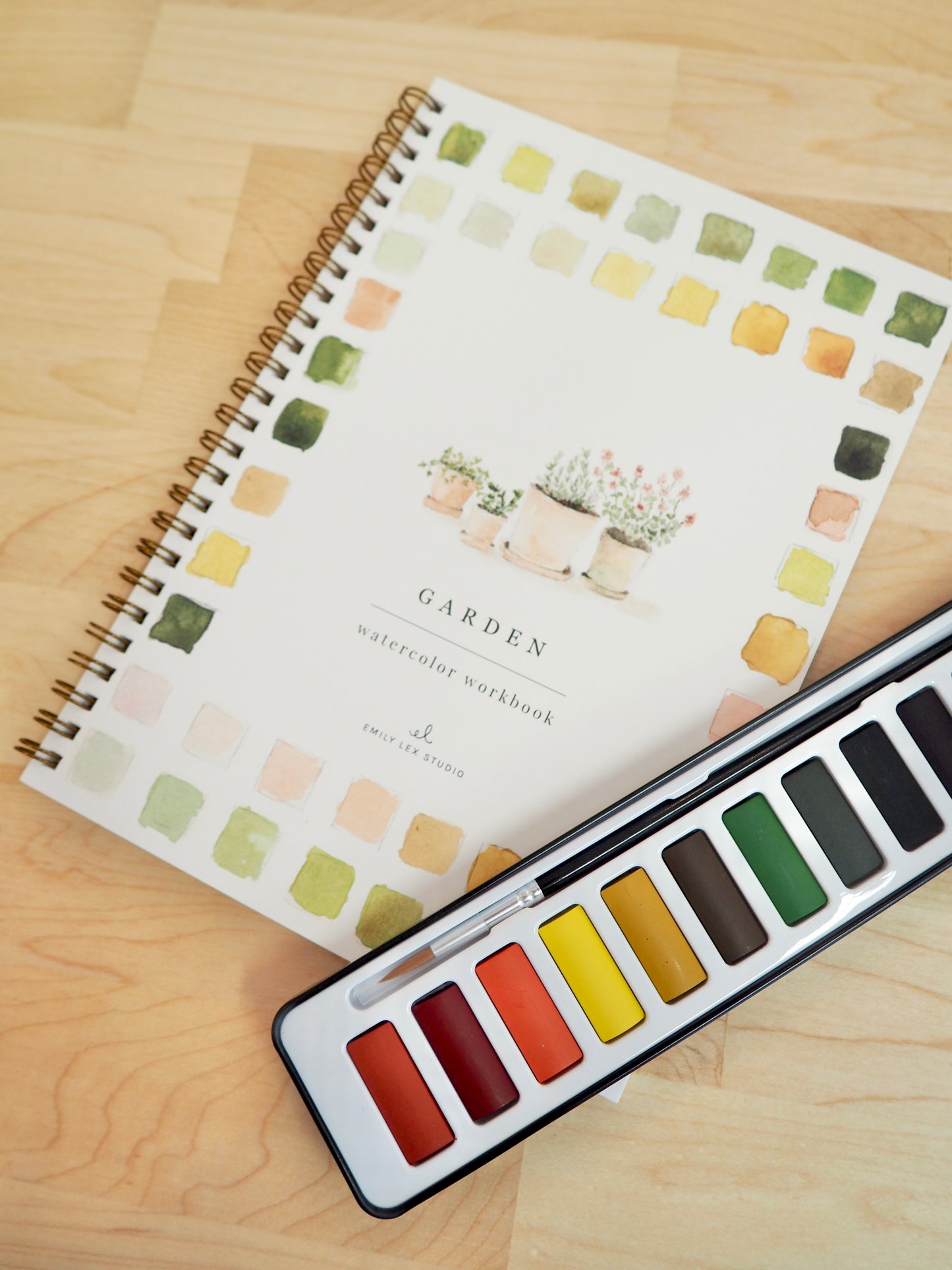 Emily Lex Studio Watercolor Book - Garden