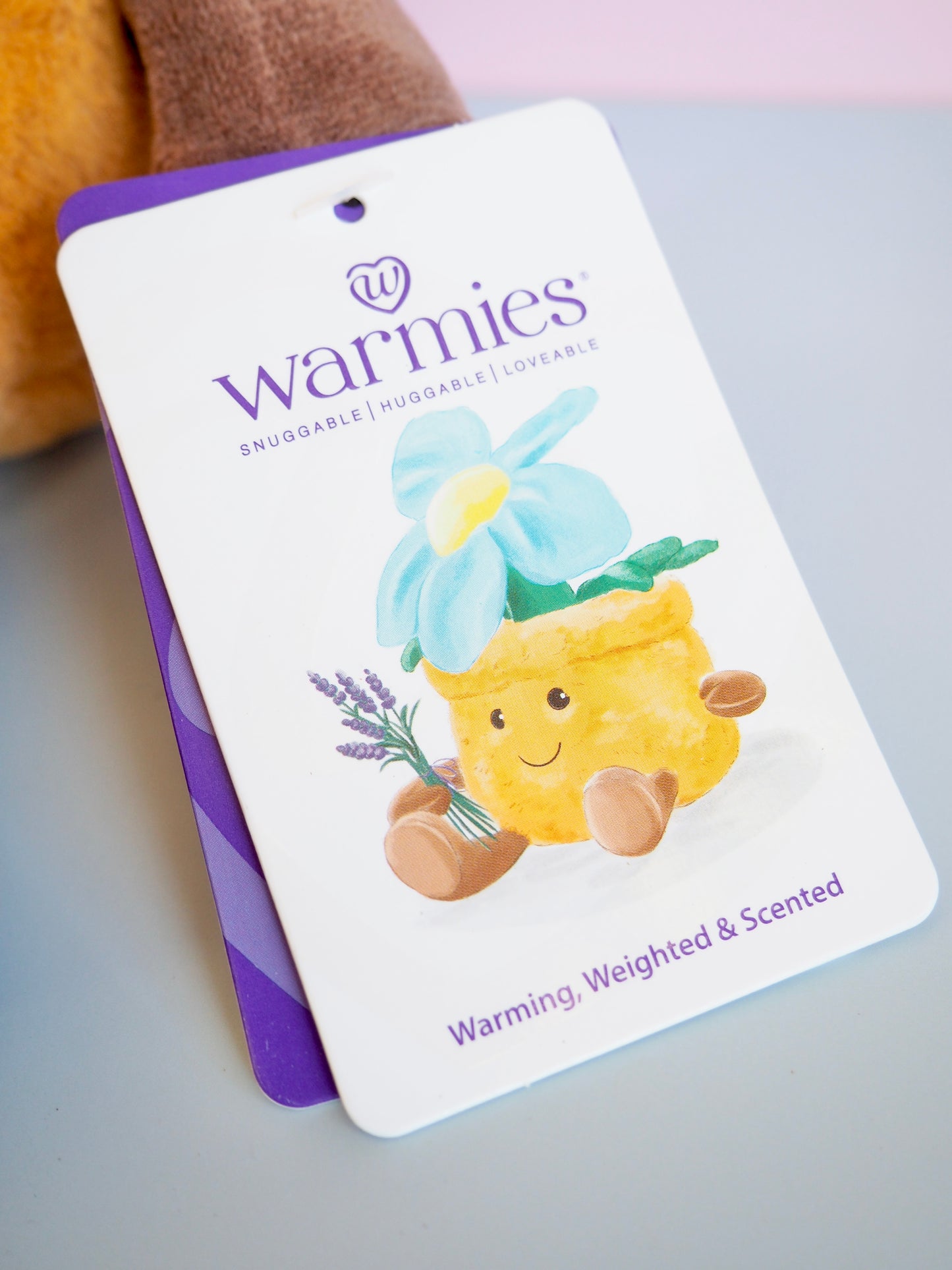 Warmie Blue Flower Pot