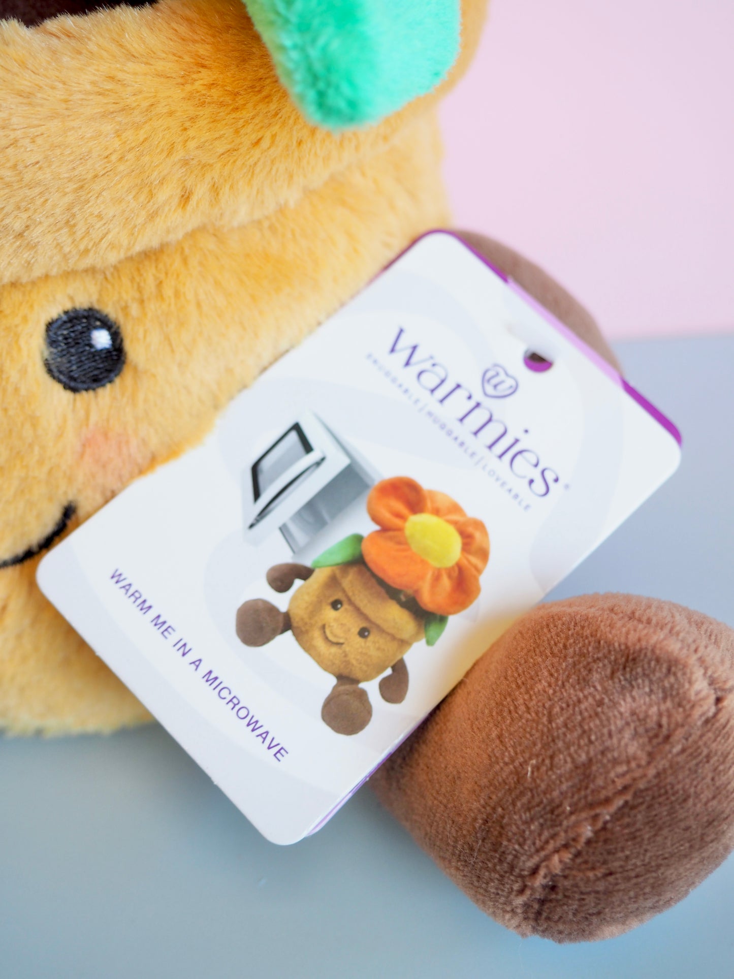 Warmie Orange Flower Pot