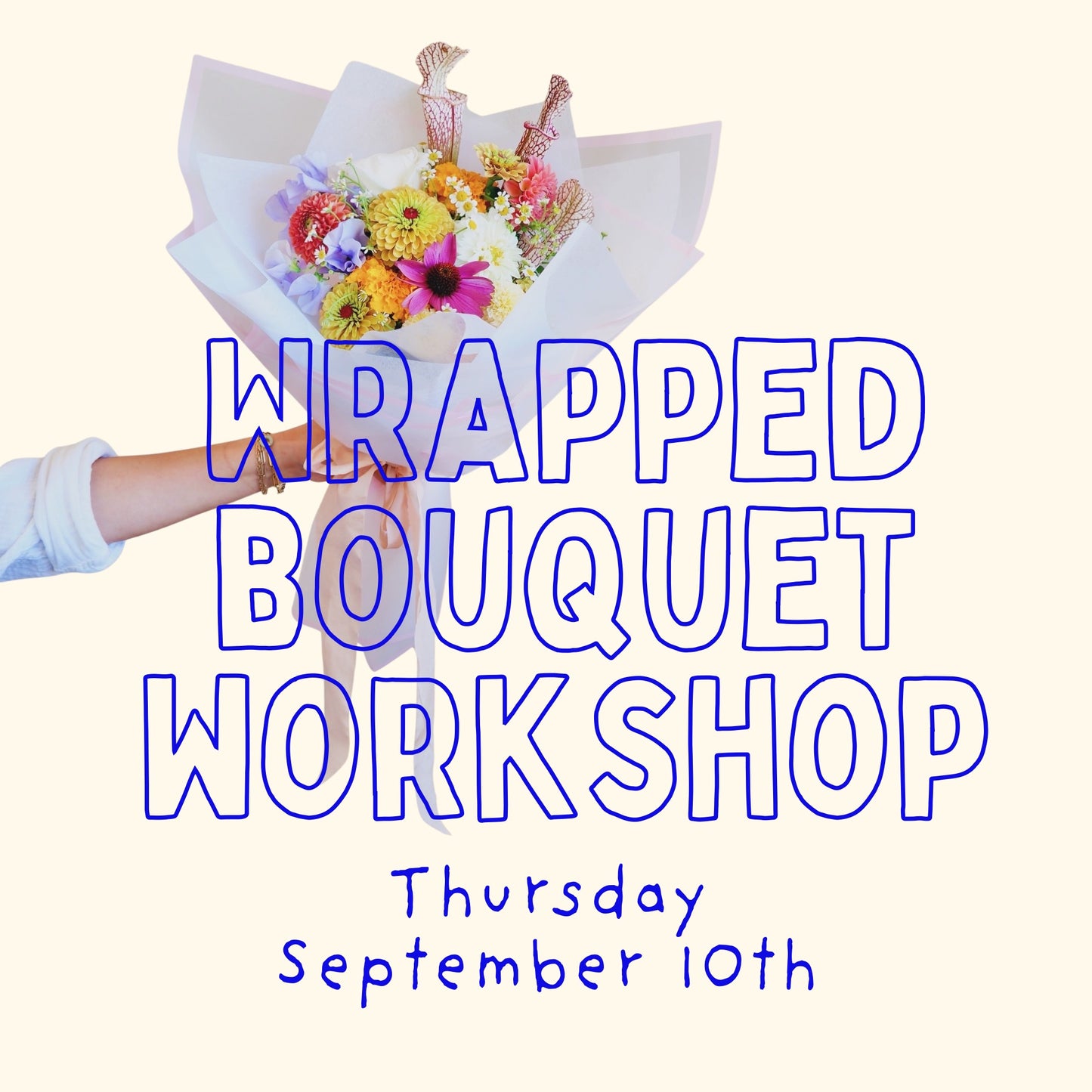 Wrapped Bouquet Workshop