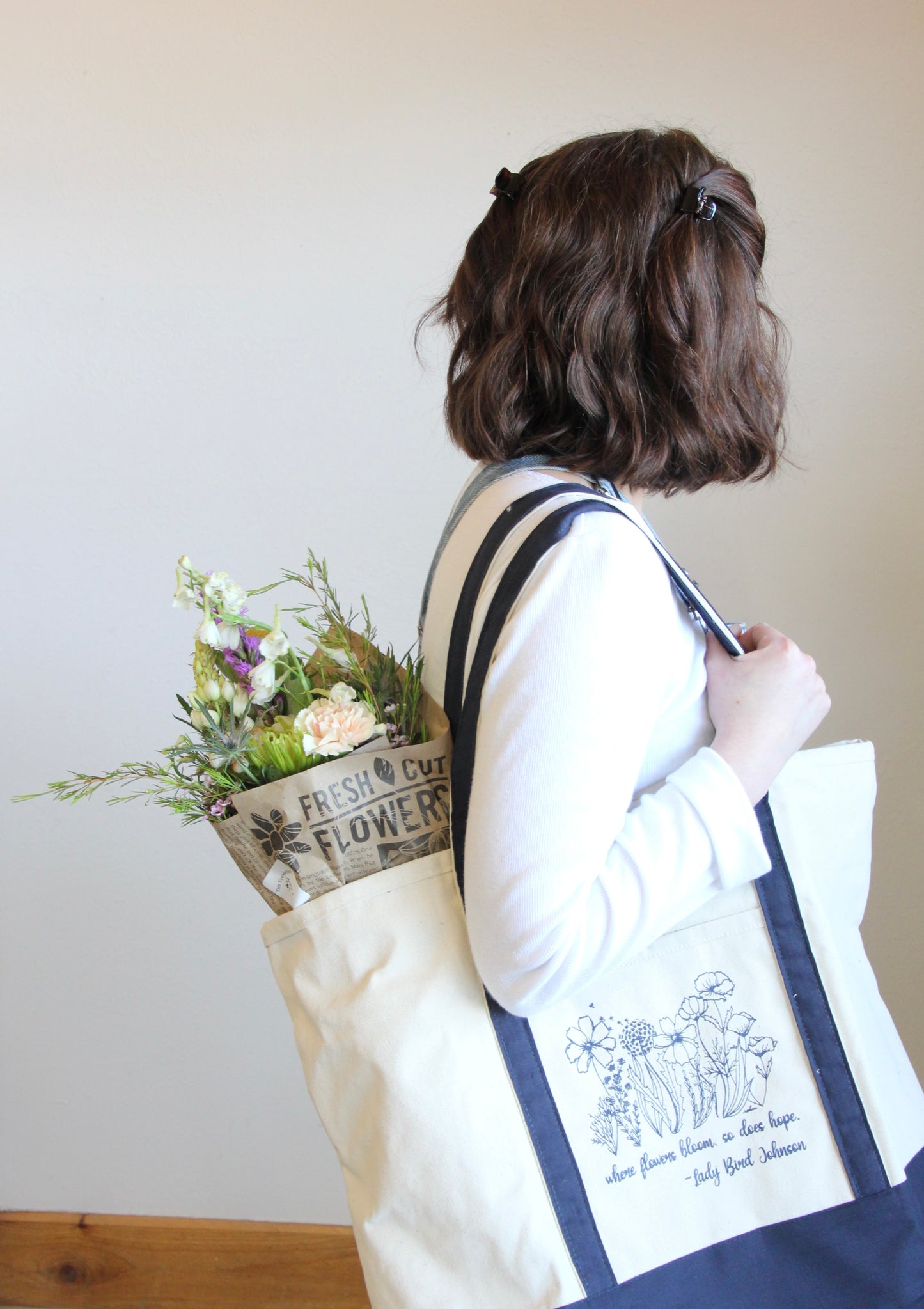 Lady Bird Boat Tote
