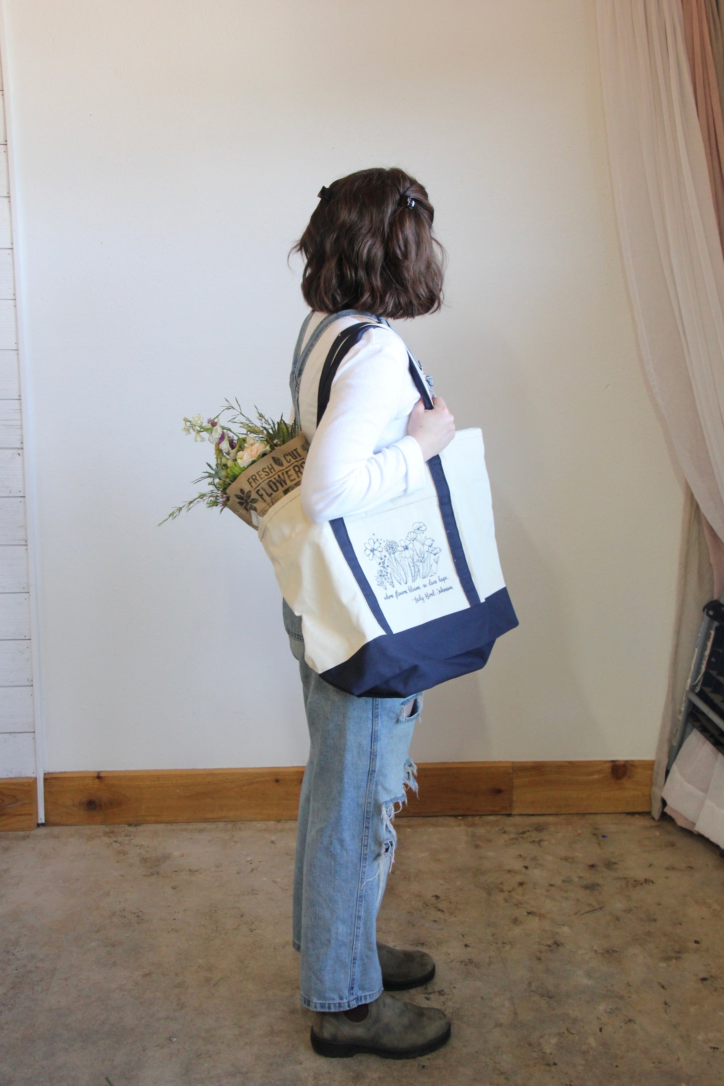 Lady Bird Boat Tote