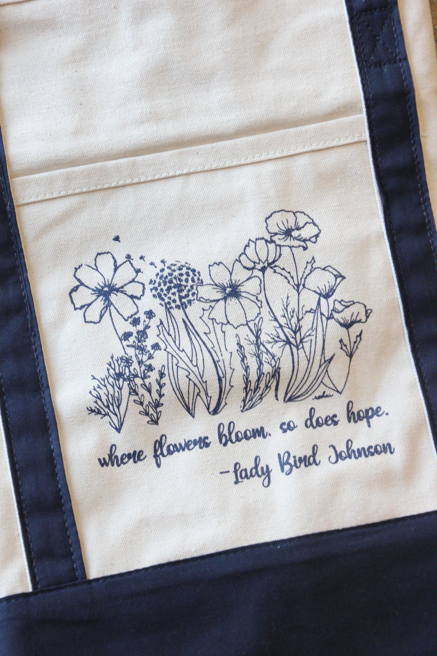 Lady Bird Boat Tote