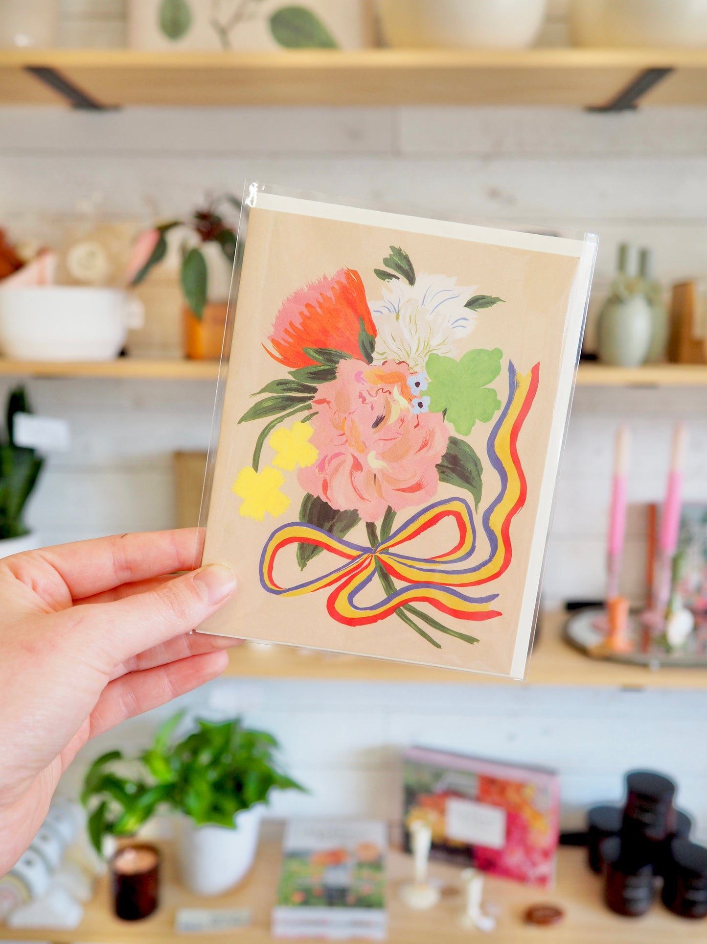 Rainbow Ribbon Card
