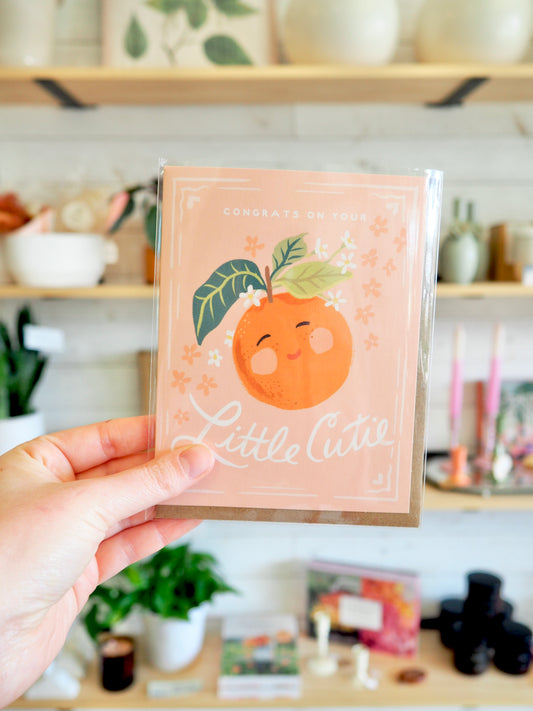 Congrats On Your Little Cutie Card