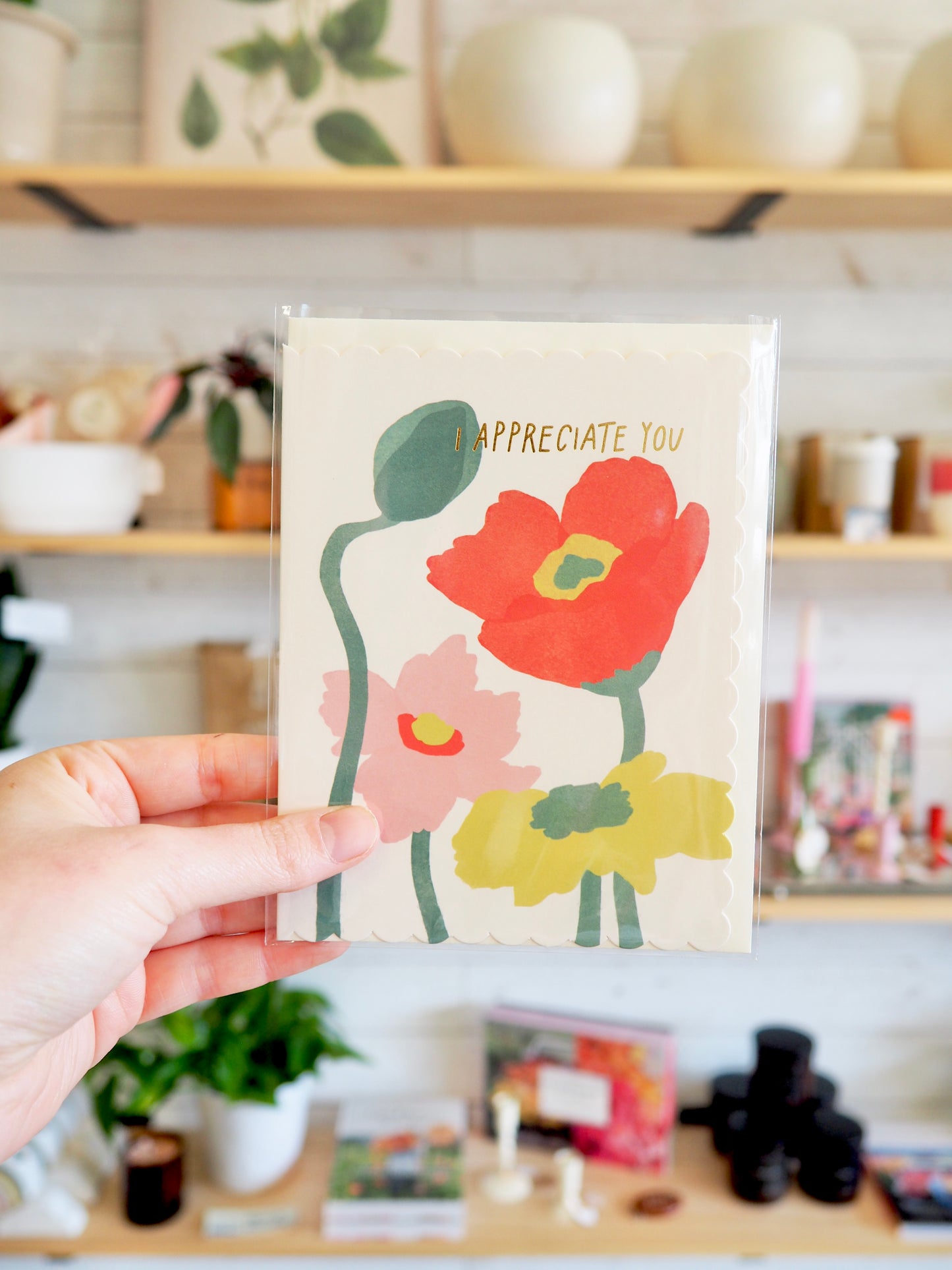 I Appreciate You Card