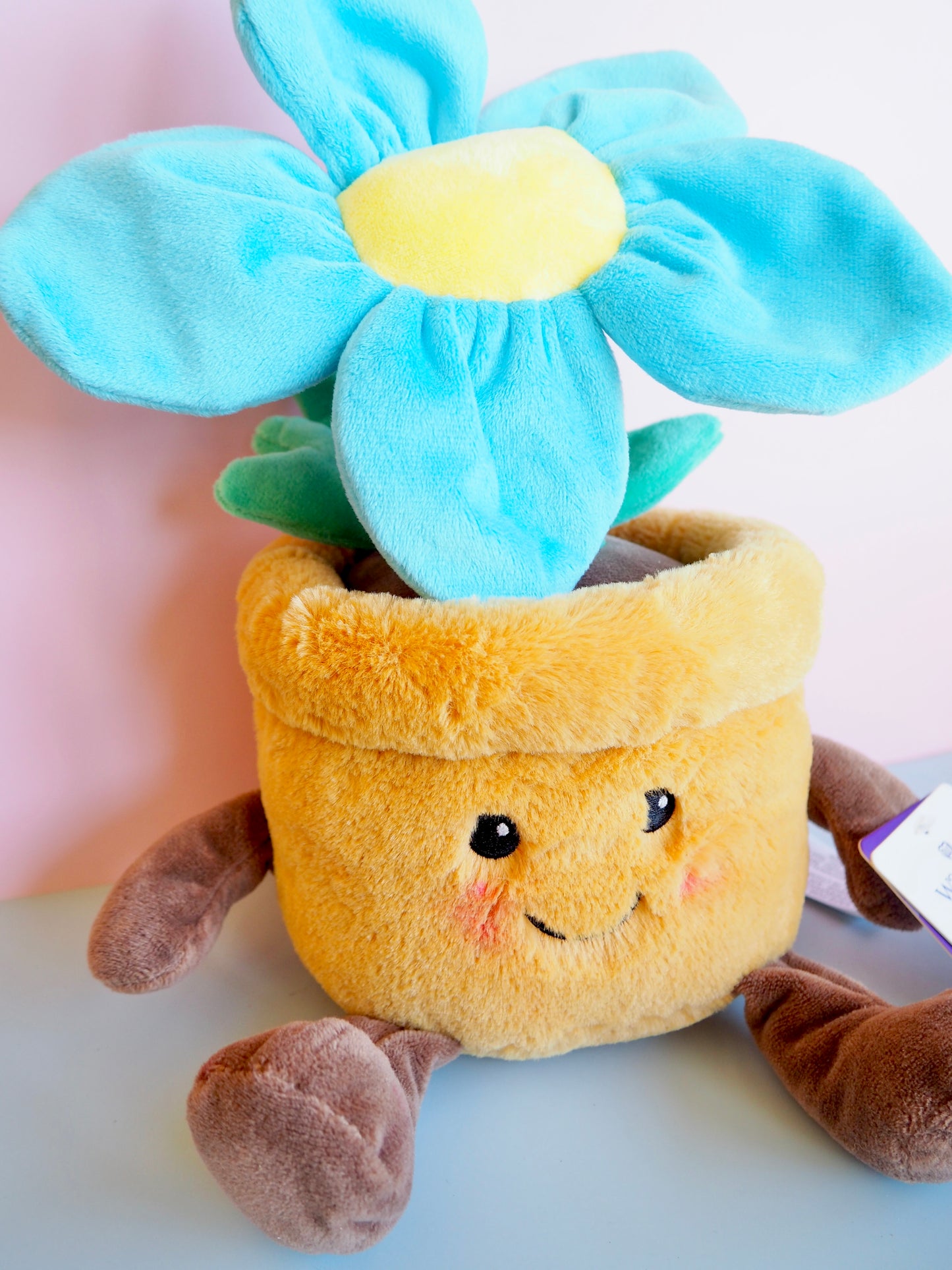 Warmie Blue Flower Pot