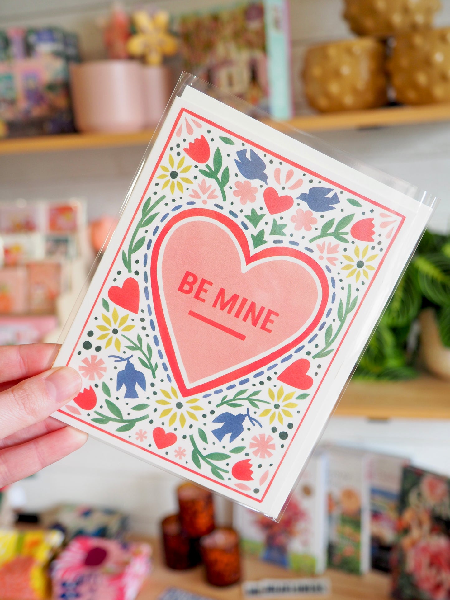 Be Mine Heart Card