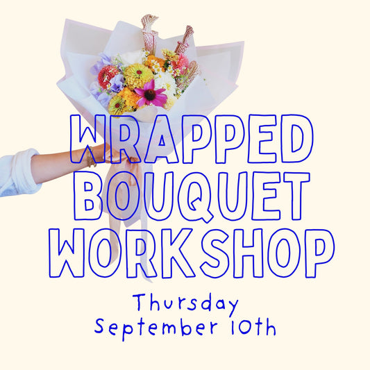 Wrapped Bouquet Workshop