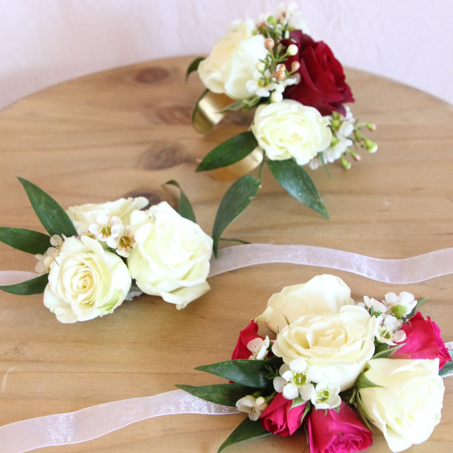 Gold Cuff Corsage