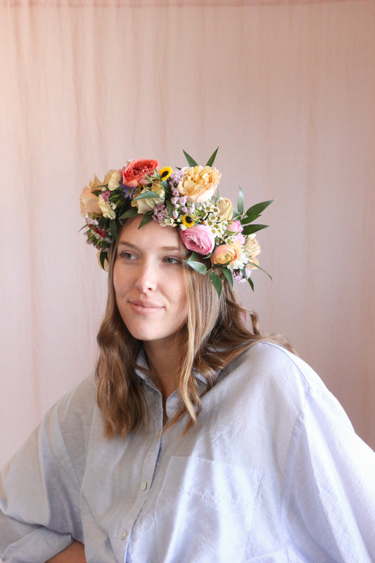 Large Bloom Flower Crown